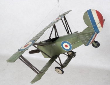 Model vliegtuig Fokker D VII